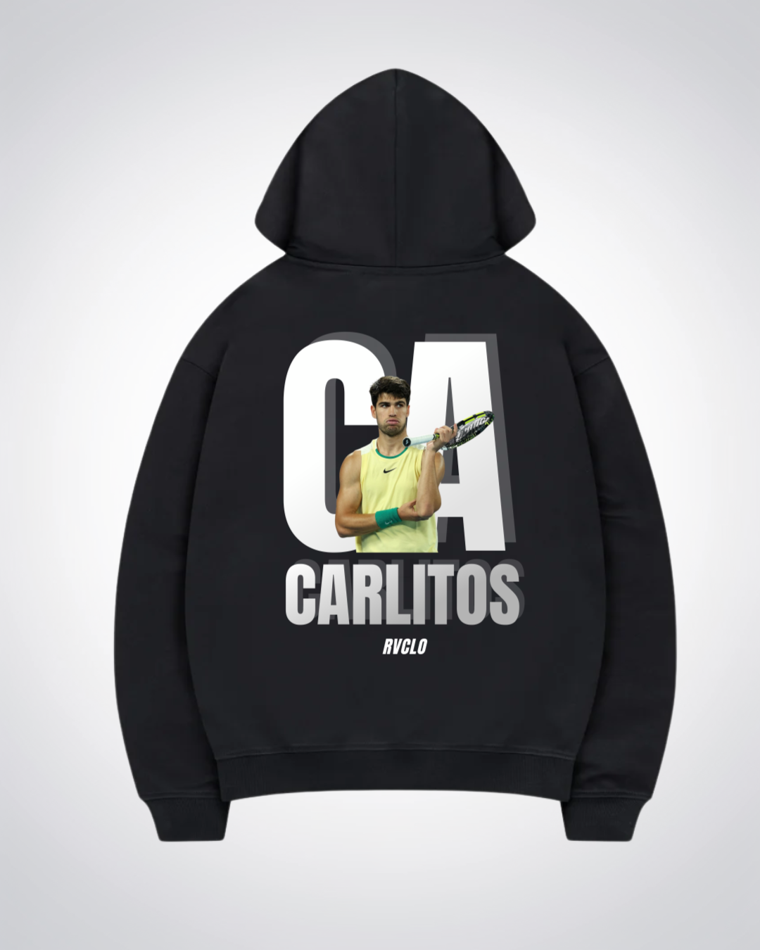 CA "Carlitos" Oversized Hoodie - Black Back (Designed)