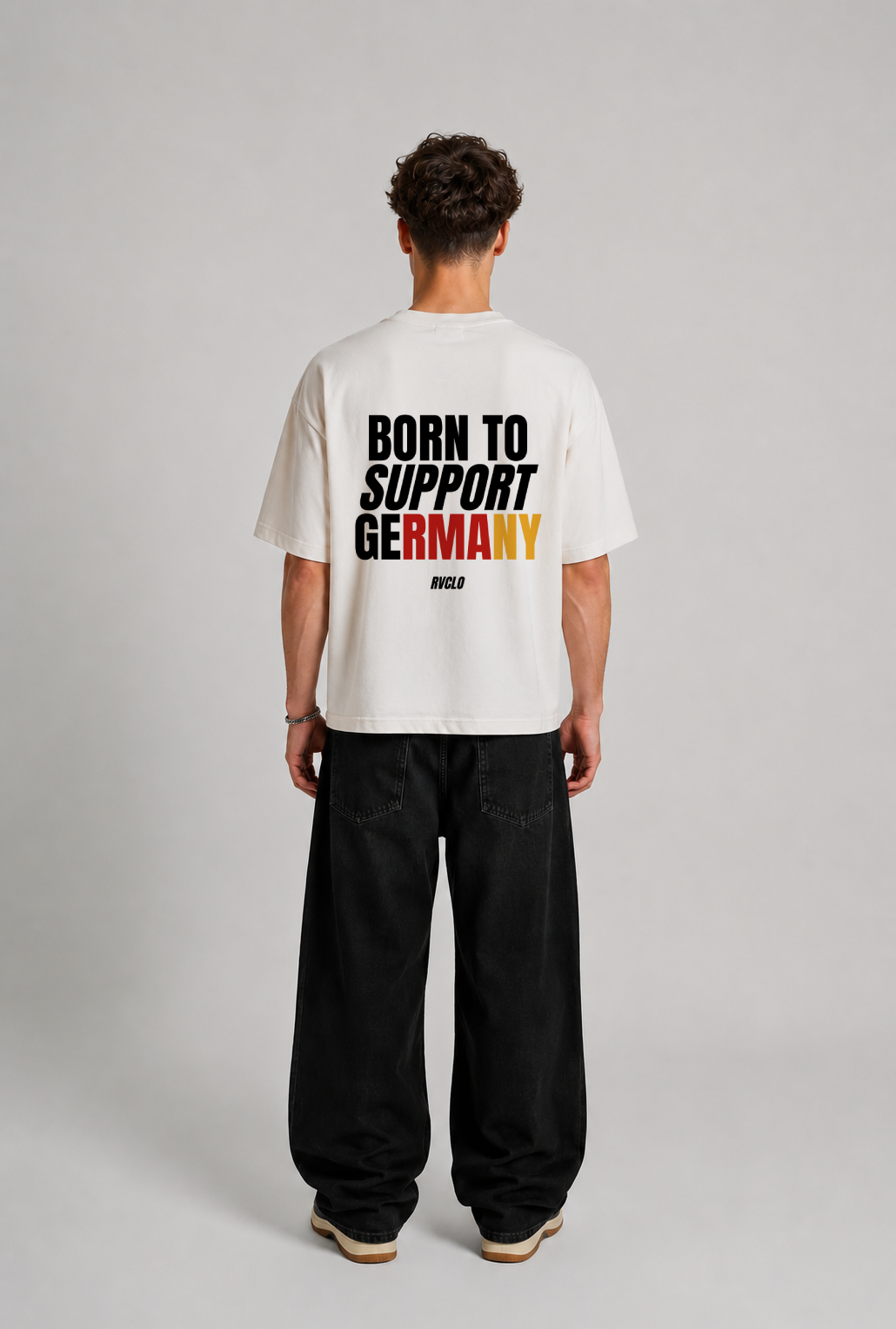 Born to support Germany Oversized Shirt