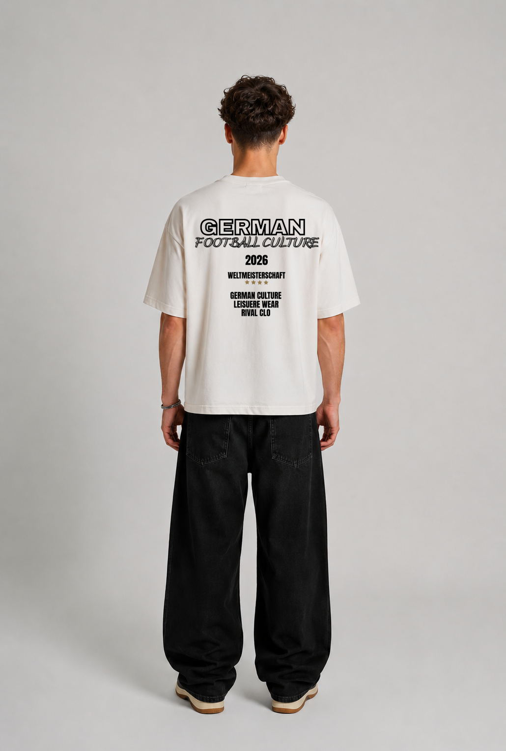 German Football Culture Oversized Shirt