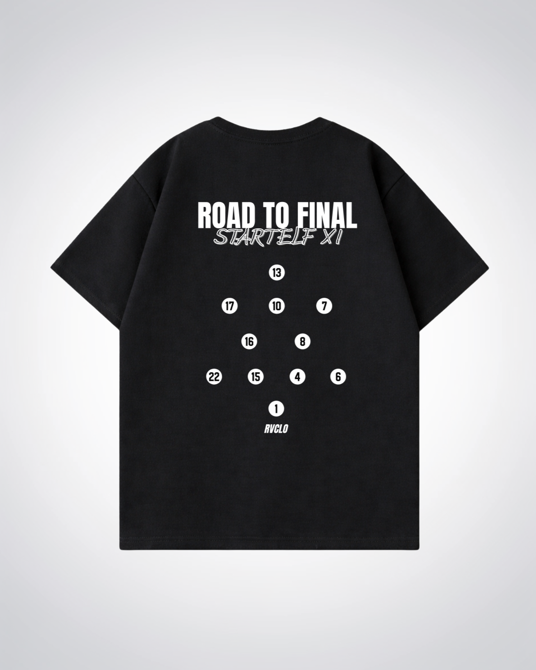 Startelf XI Oversized Shirt - Black Back (Designed)