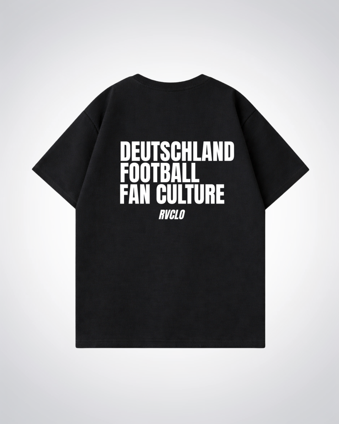 Deutschland fan Culture Oversized Shirt - Black Back (Designed)