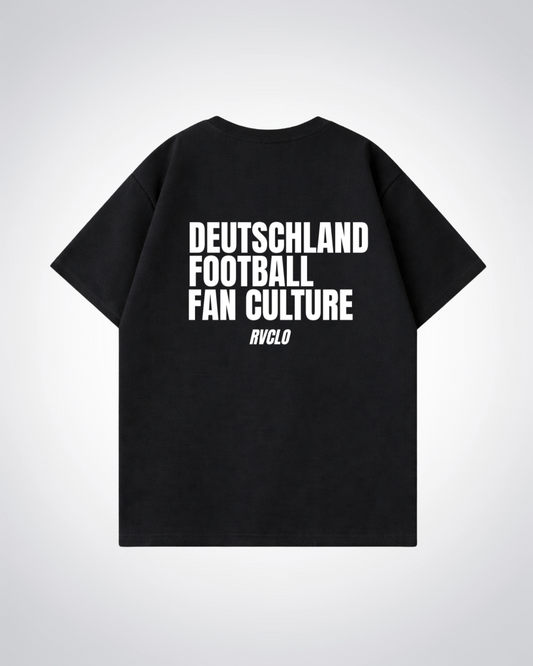 Deutschland fan Culture Oversized Shirt - Black Back (Designed)