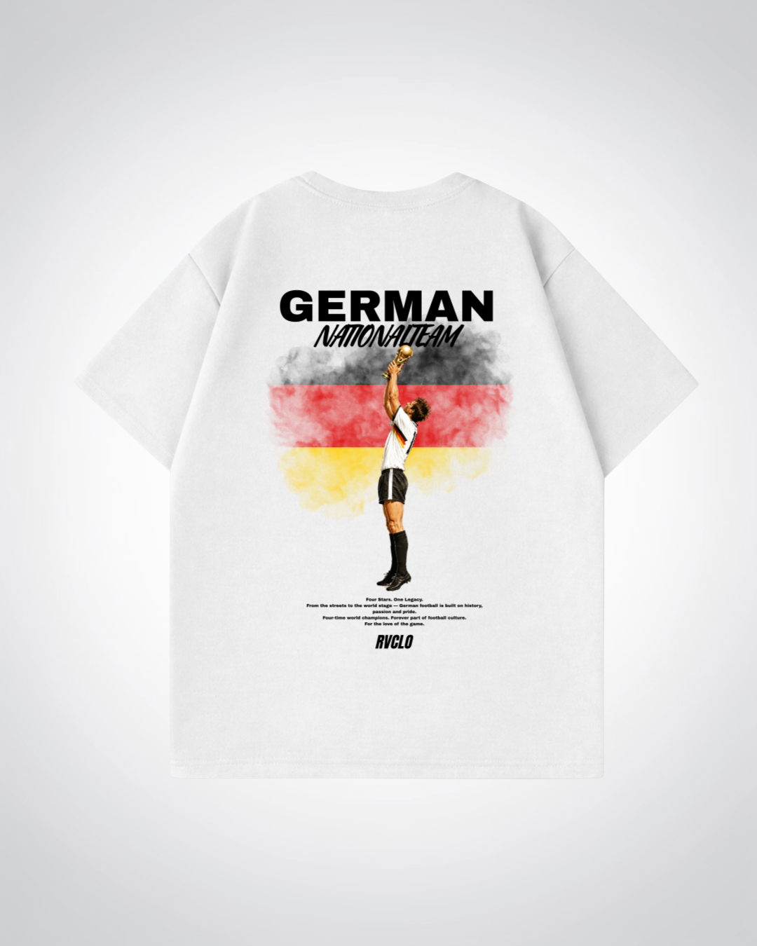 German Nationalteam Oversized Shirt - White Back (Designed)