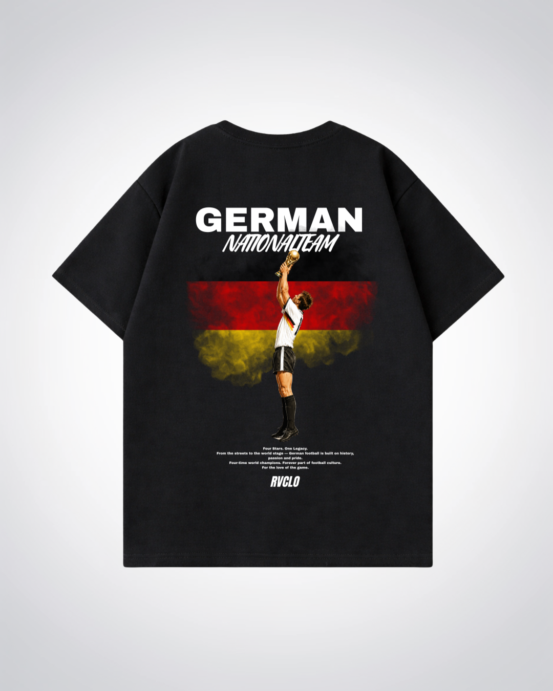 German Nationalteam Oversized Shirt - Black Back (Designed)