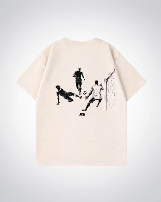 2014 Goal Oversized Shirt - Beige Back (Designed)