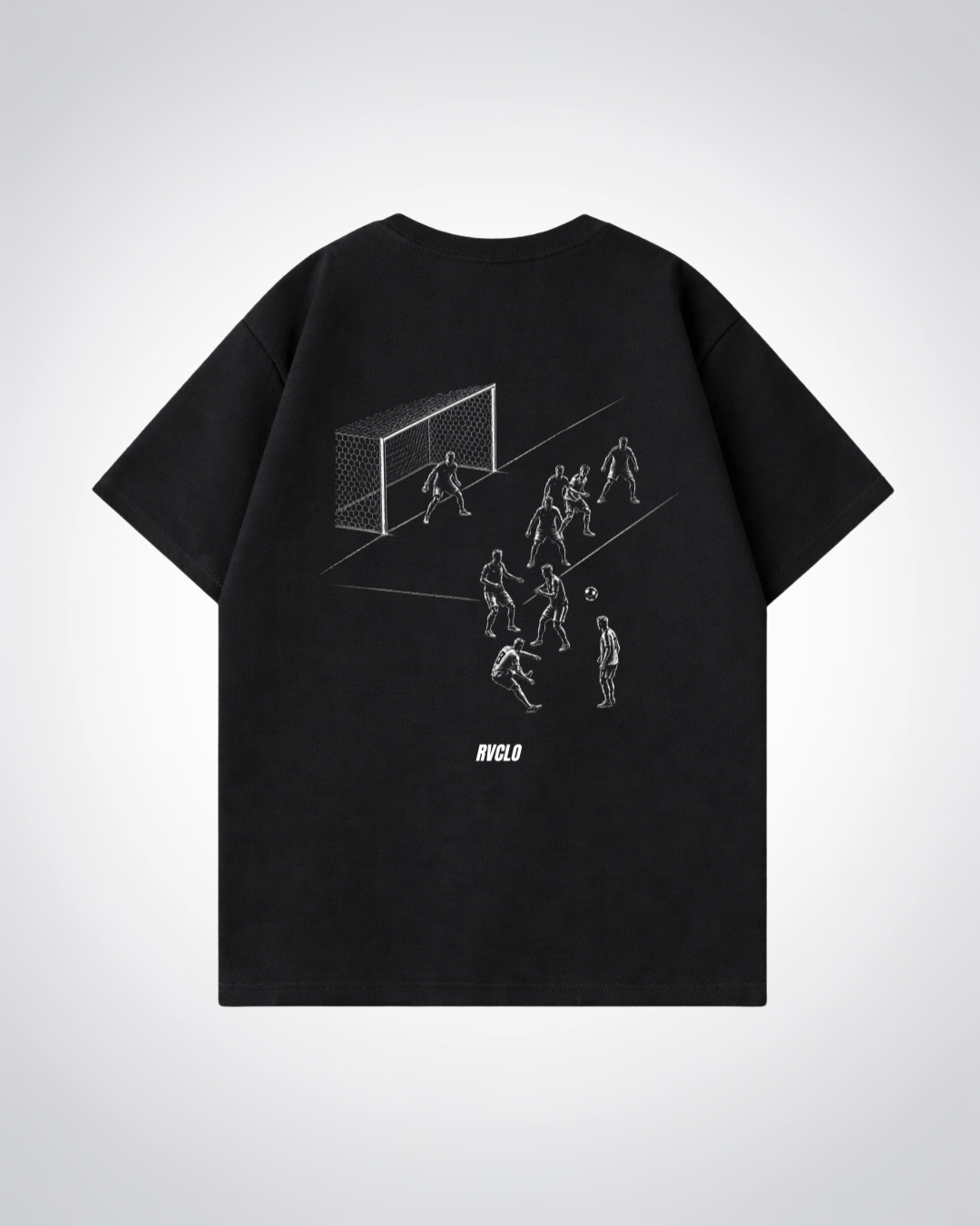 2018 Goal Oversized Shirt - Black Back (Designed)