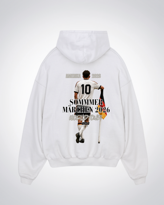 Sommer Märchen 2026 Oversized Hoodie - White Back (Designed)
