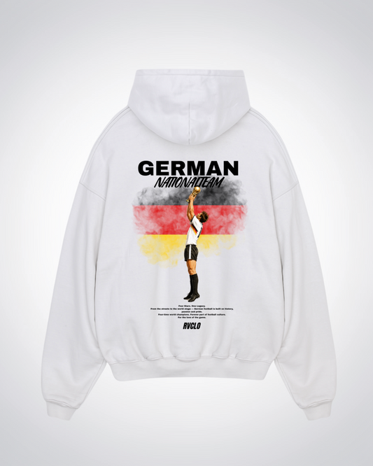 German National Team Oversized Hoodie - White Back (Designed)