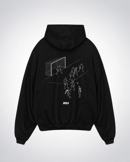 2018 Goal Oversized Hoodie - Black Back (Designed)