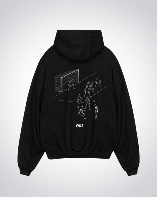 2018 Goal Oversized Hoodie - Black Back (Designed)