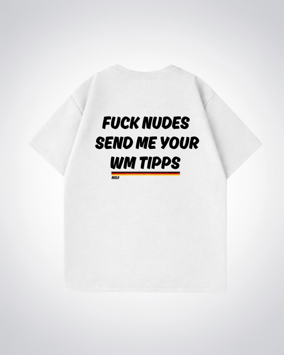 Send me your WM Tipps Oversized Shirt - White Back (Designed)