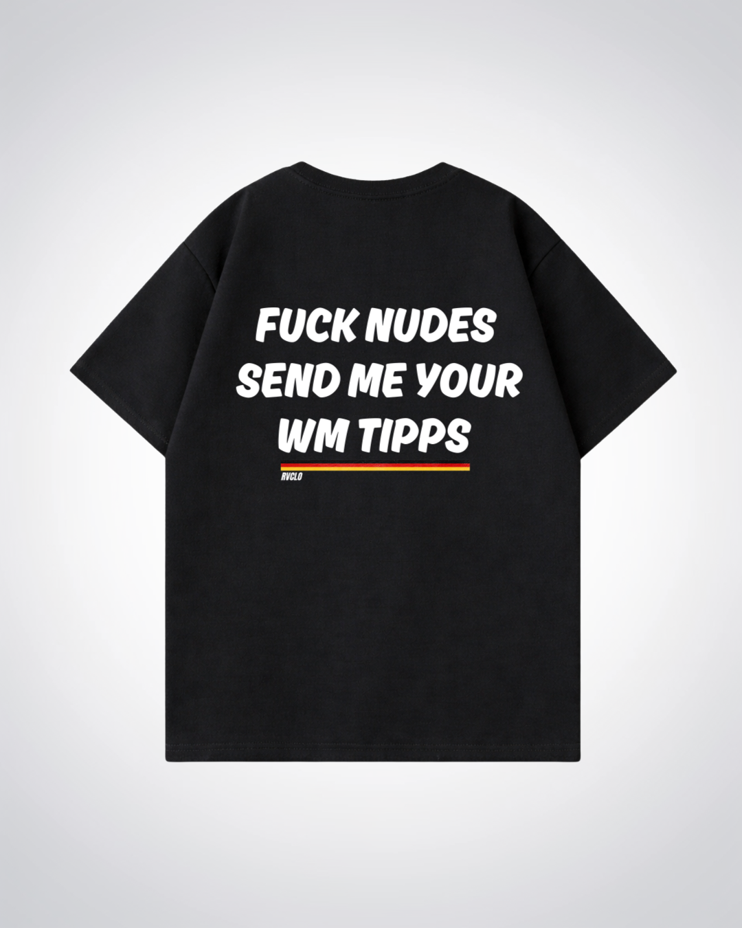 Send me your WM Tipps Oversized Shirt - Black Back (Designed)