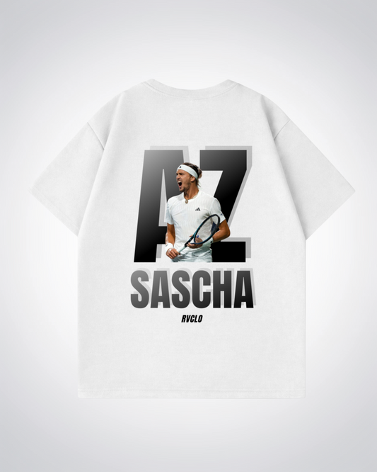 AZ "Sascha" Oversized Shirt  - White Back (Designed)