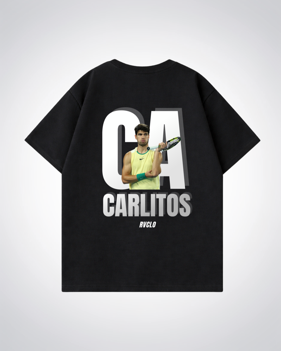 CA "Carlitos"  Oversized Shirt  - Black Back (Designed)