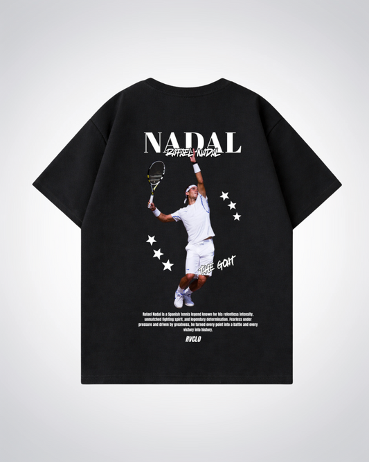 Nadal Star Oversized Shirt - Black Back (Designed)