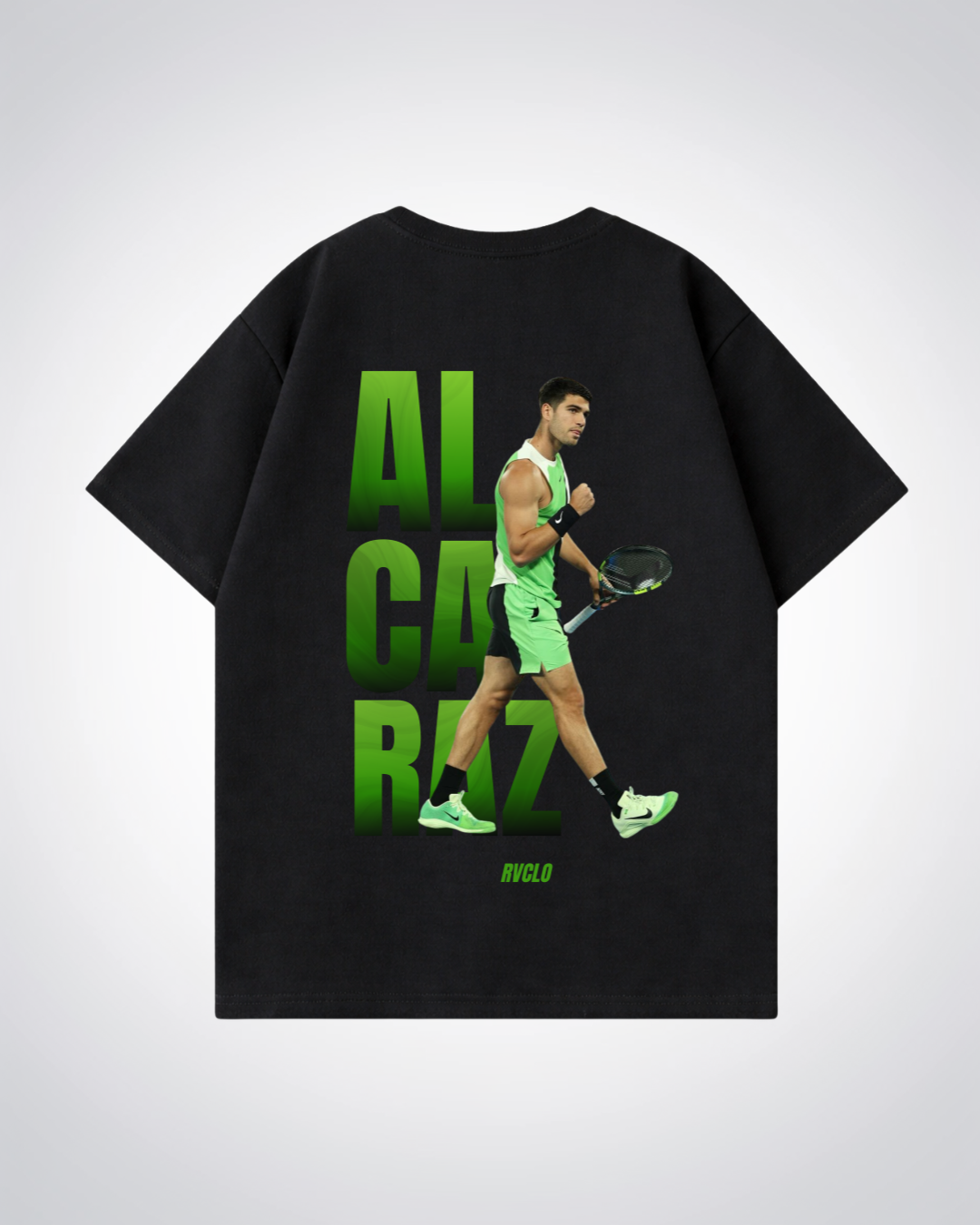 Alcaraz Oversized Shirt  - Black Back (Designed)
