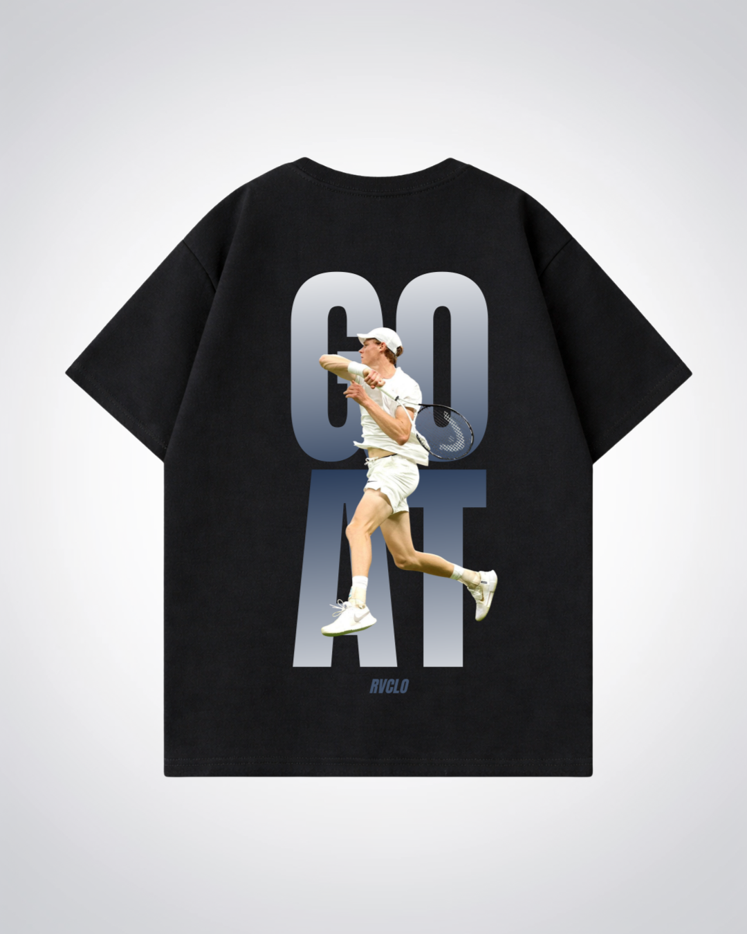 Goat Sinner Oversized Shirt  - Black Back (Designed)