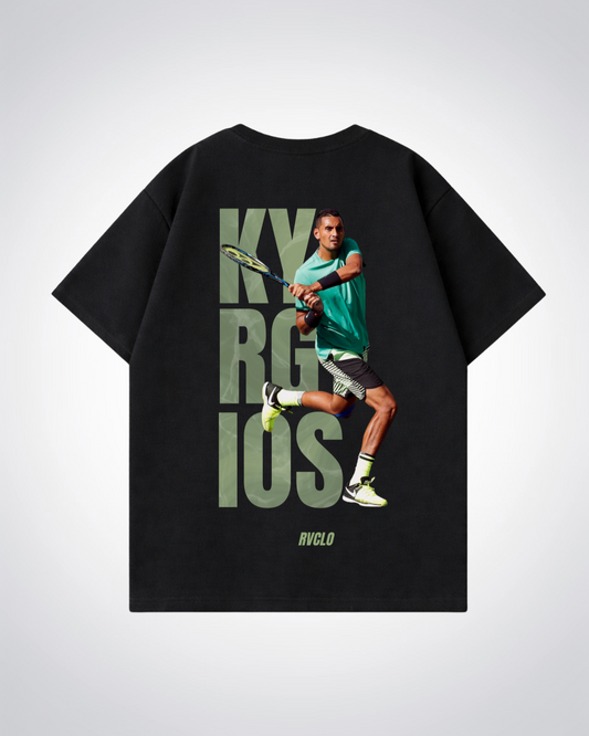 Kyrgios Oversized Shirt  - Black Back (Designed)