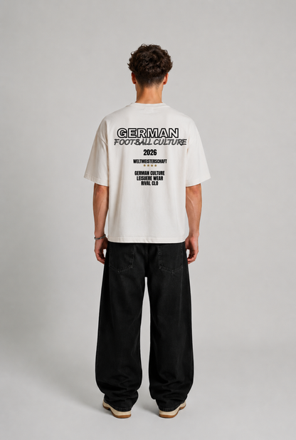 German Football Culture Oversized Shirt