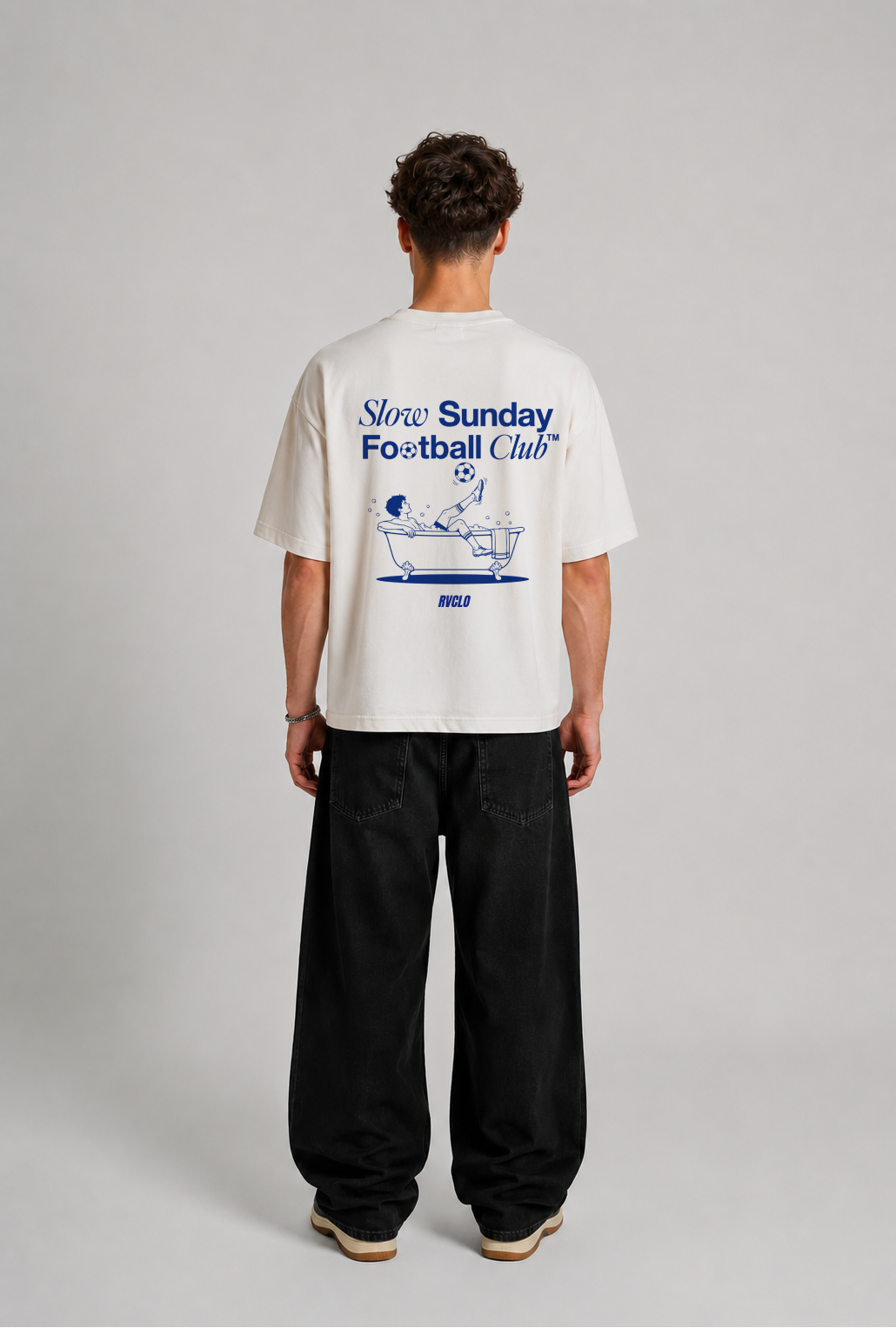 Slow Sunday Football Club Oversized Shirt
